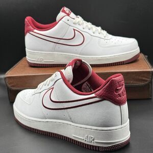 Nike Air Force 1 Low '07 Leather 'Team Red'